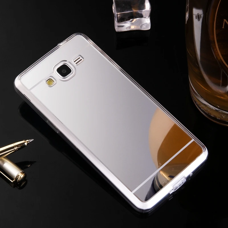 Для Samsung Galaxy A320 A5 A7 J1 J3 J5 J7 A8 2016 2017 J510 зеркальные Чехлы мягкая задняя крышка из ТПУ