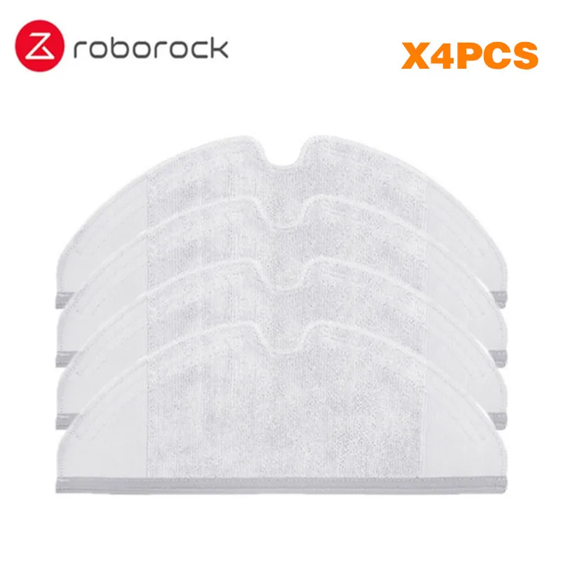 roborockMOP-4 Подходит для xiaomi roborock s50 аксессуары xiaomi Робот Запчасти для пылесоса комплекты основная щетка+ фильтр+ Боковая щетка+ Швабра - Цвет: roborockMOP-4