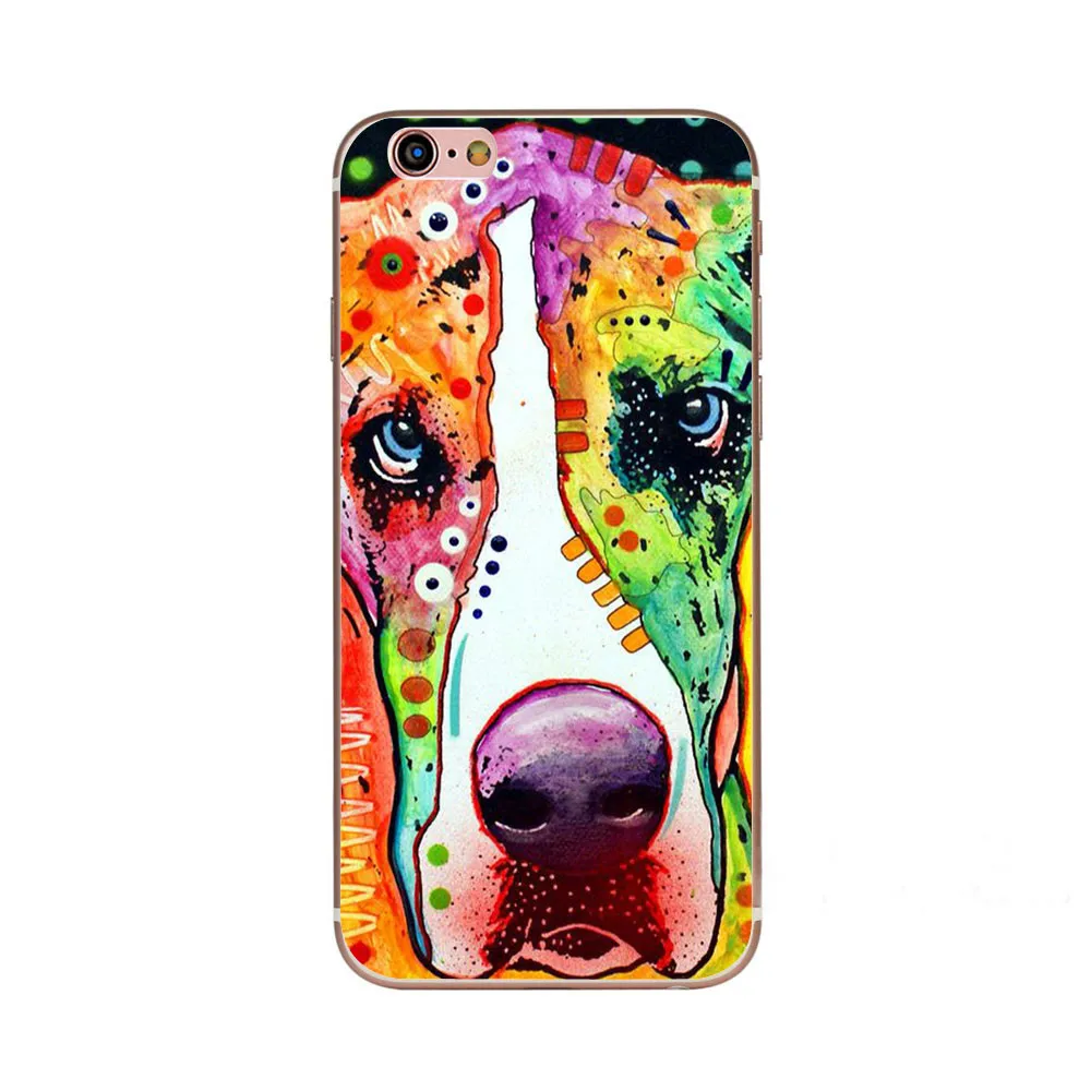 For iPhone 6 6s Phone Case Cover Cute Cartoon Cat Dog Unicorn Panda Tigher Mickey Minnie Fundas | Мобильные телефоны и