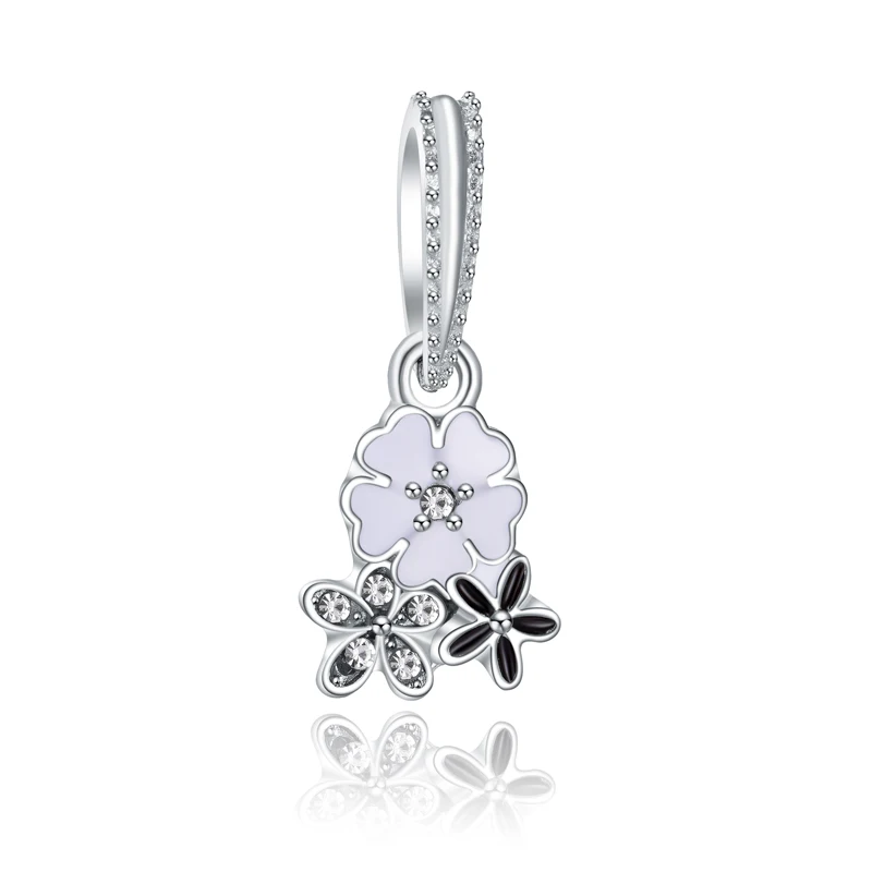Crystal Hollow Star Apple Evil Eye Elf Minnie Mickey Love Heart DIY Beads Fit Pandora Charms Bracelets for Women Jewelry | Украшения и