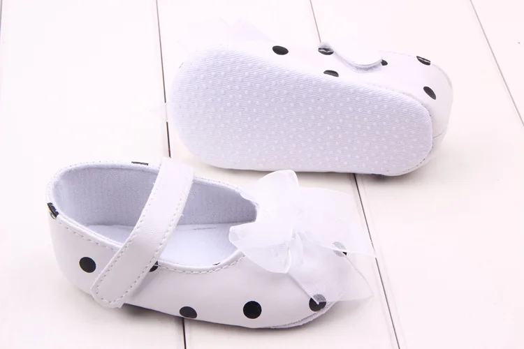 

Baby Girl Boy Bow Dot Shoes New Born Baby Bowknot First Walkers Butterfly-knot Prewalker Shoes Toddler 3-12 Months