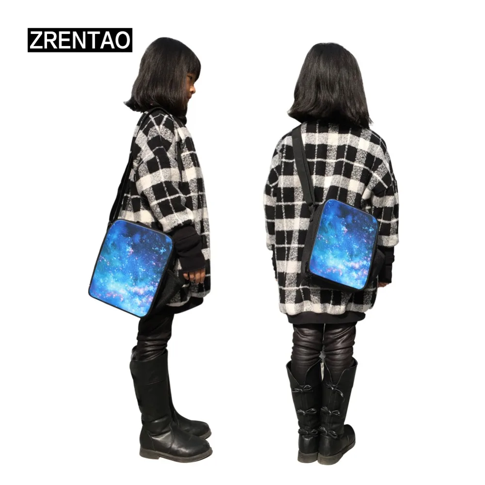 zrentao children polyester school backpack for girls cartoon animal 3pcsset mochilas pencil casecooler bag new fashion bags free global shipping