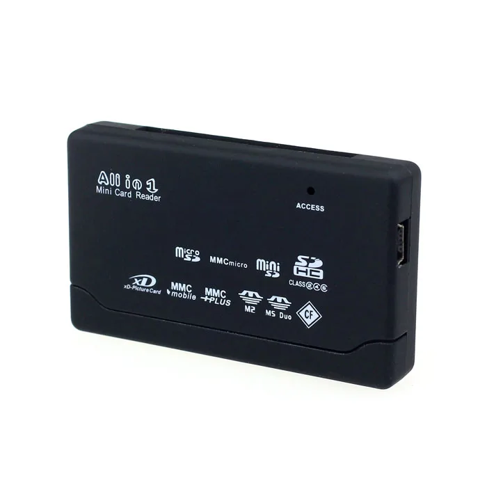 Высокое качество практичный все в одном USB 2 0 кардридер для SD XD MMC MS CF SDHC TF Micro M2