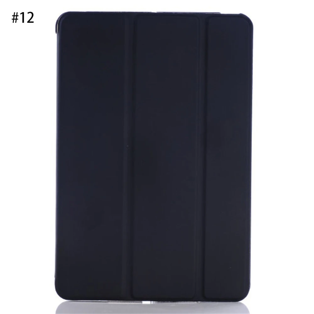 Черный Для IPad Pro/IPad Air 10,5 эффективный защитный смарт-чехол Автоматический Режим сна Универсальный 3 раза разъем Магнитный кобура жесткий чехол - Цвет: Черный