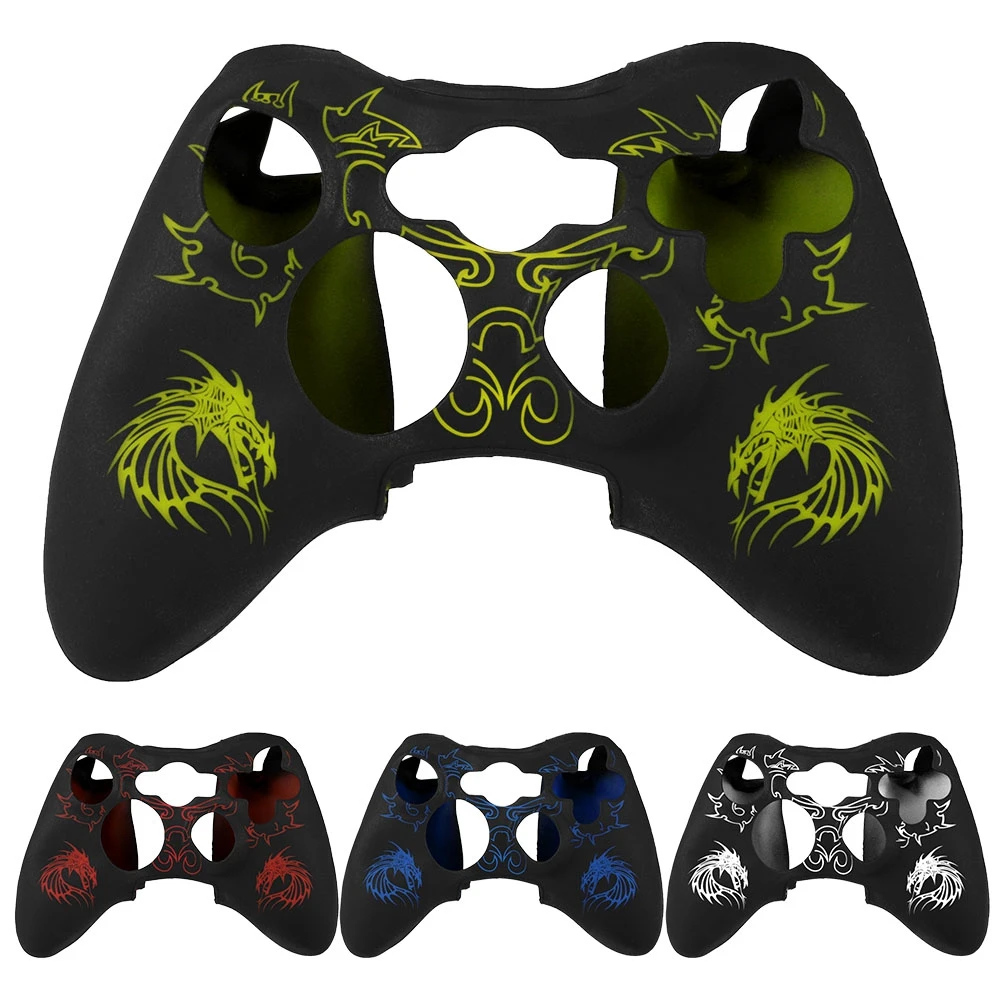 Защитный силиконовый чехол противоскользящая защита для xbox 360 ручка контроллера игровая ручка