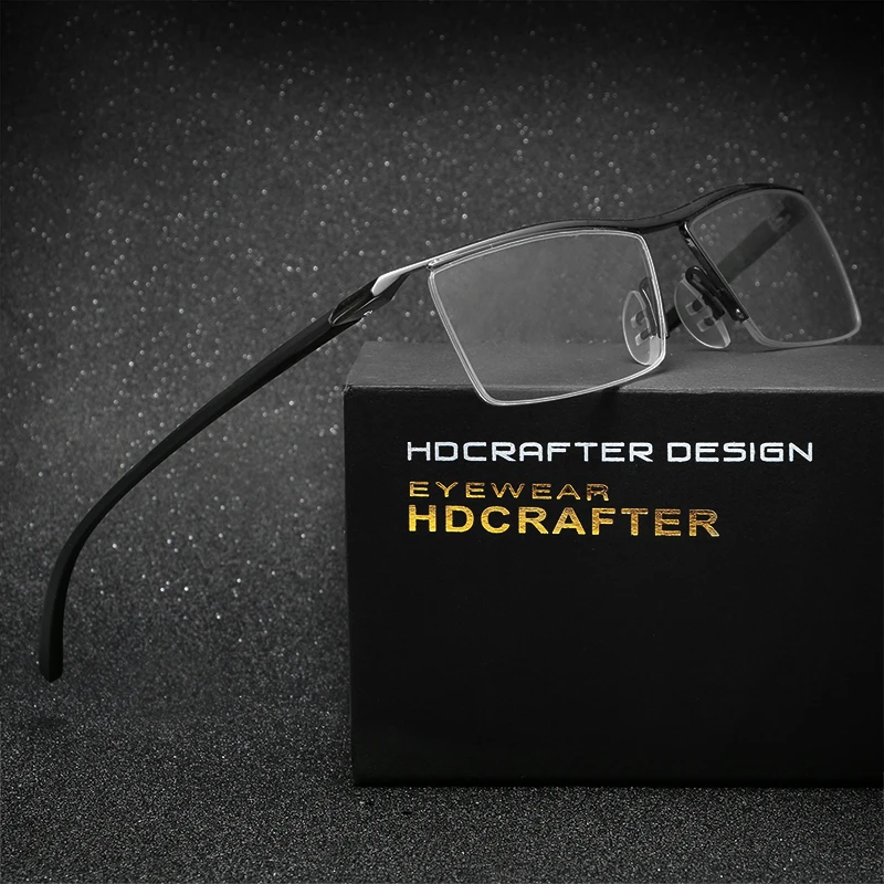 HDCRAFTER titanium eyewear tr90 близорукость очки кадр мужчины для чтения комфортное