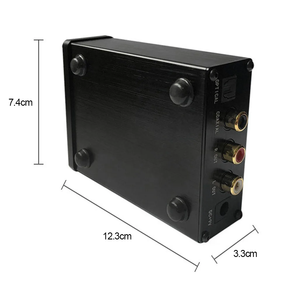 Мини Hi Fi аудио декодер XU20 усилитель с поддержкой коаксиального SPDIF/оптического