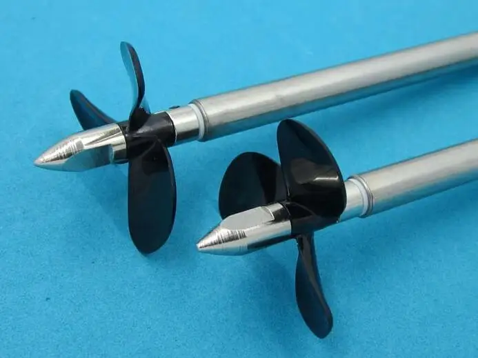 Free Shipping DIY RC Boat Model Shaft Kit 4mm Motor Drive w/Propeller Cardan Joint Set Spare Parts For | Игрушки и хобби
