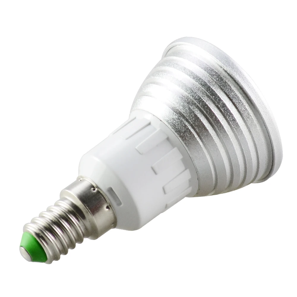 110 В 220 rgb 5 Вт 24key цветная лампа LED прожектор E14 16 цветов Волшебная Праздничная