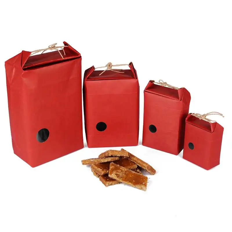 20 шт крафт-бумажный мешок для чайных орехов упаковка пищевых продуктов пакеты