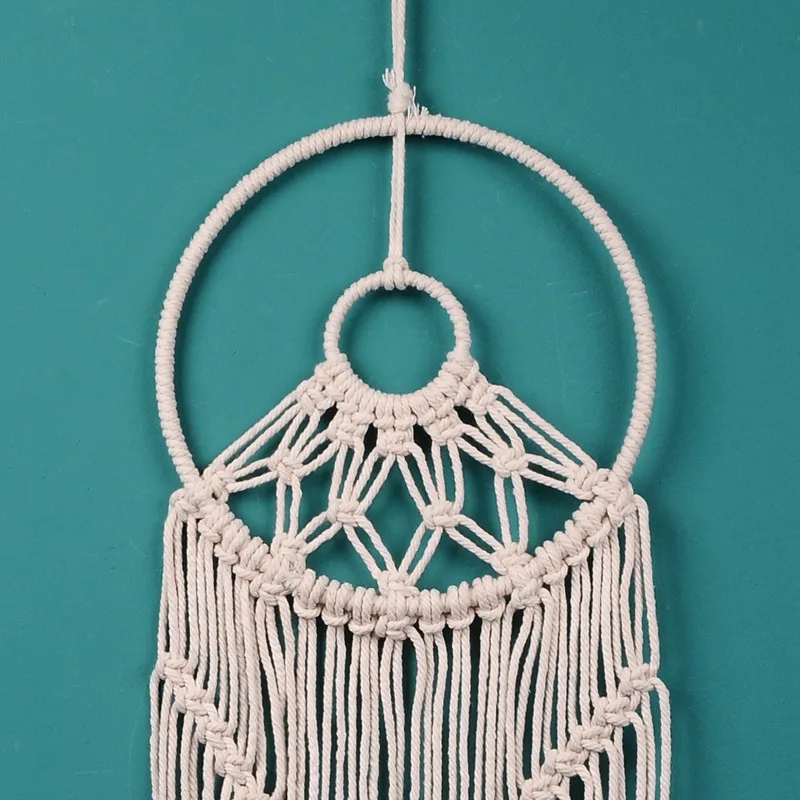 Женский Ловец снов сетчатый гобелен макраме настенный декоративный домашний