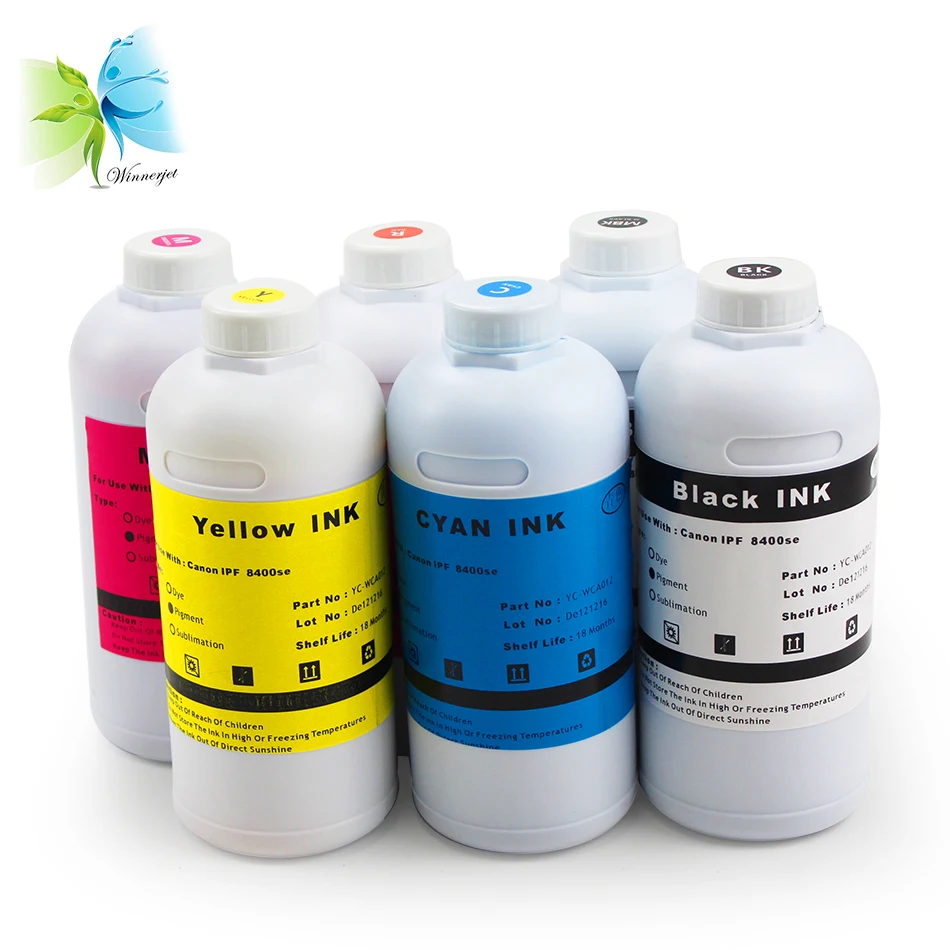 Чернила для принтера Canon IPF8400SE IPF 8400SE 1000 мл|pigment ink|ink for canoncartridge ink |