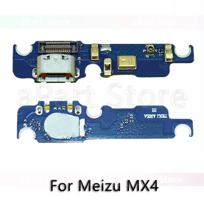 Usb зарядный порт зарядное устройство док-станция гибкий кабель для Meizu MX2 MX3 MX4 MX6 MX5 MX6 MX Pro 4 5 6 оригинальные запчасти к телефонам - Цвет: MX4