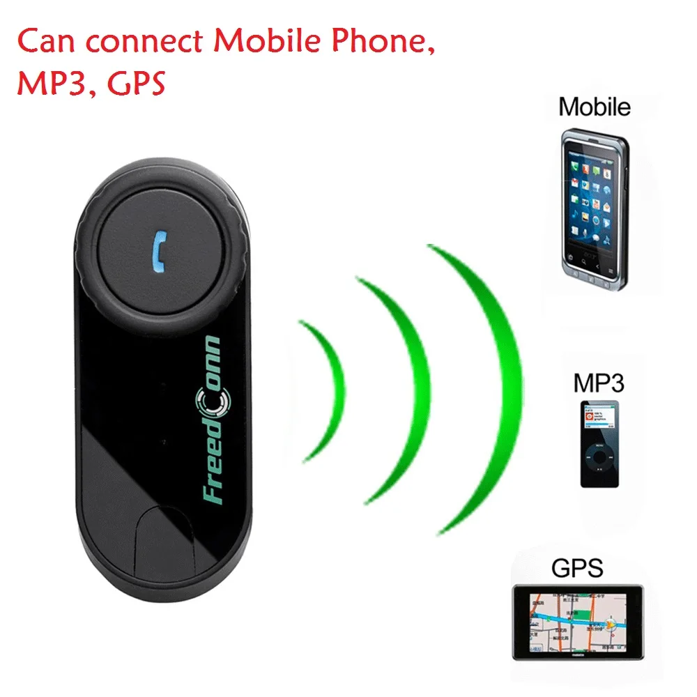 2PCS Freedconn T-COMVB 800M Wireless Bluetooth Interphone Headset Motorcycle Helmet Intercom with Gift Soft | Автомобили и