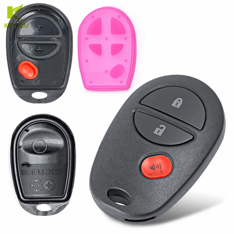 Запасной Новый чехол KEYECU для автомобильного ключа с дистанционным управлением