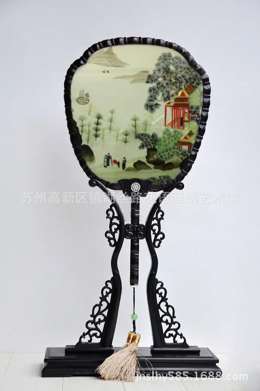 Высококачественный экран для стола из розового дерева украшения Gongshan ручная