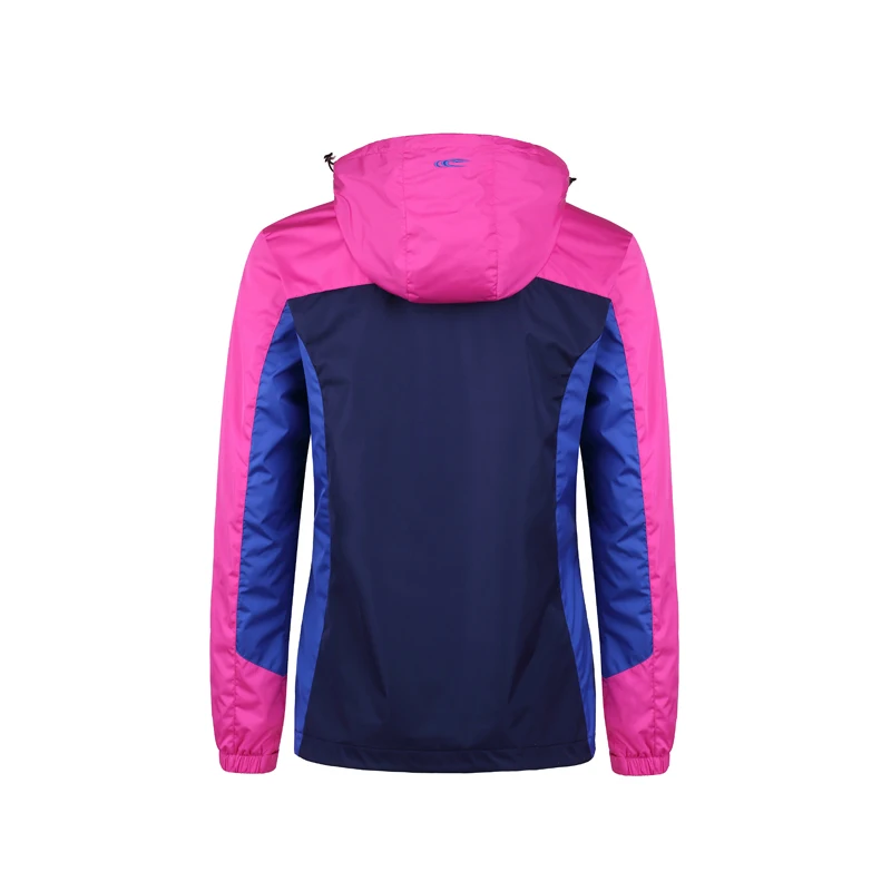 SAIQI женский плащ уличная ветрозащитная теплая куртка с капюшоном длинным рукавом