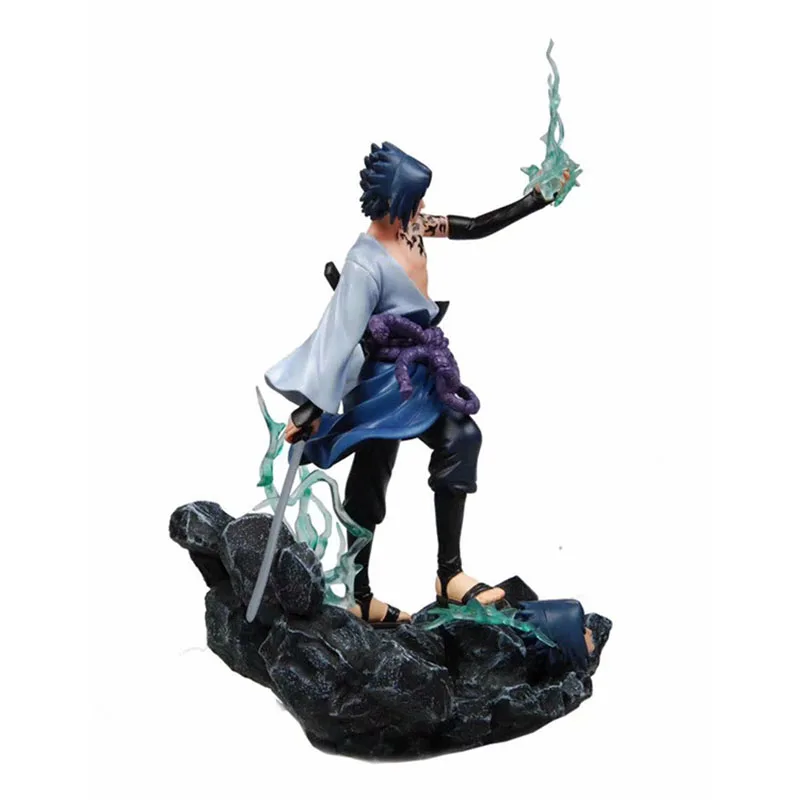 Аниме Наруто Shippuden GK Uchiha Sasuke Amaterasu raisetsu Kakashi WSD Коллекционная модель ПВХ фигурка