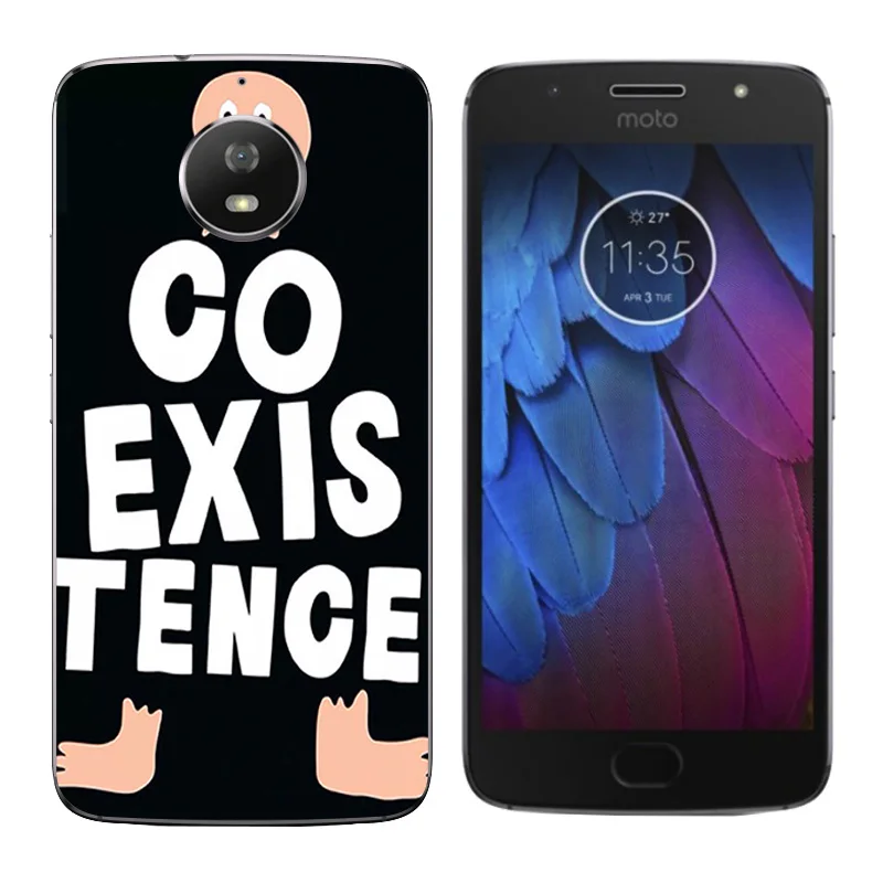 Чехол для телефона Moto Motorola G5S XT1793 XT1794 XT1792 силиконовый чехол с принтом персонажей G