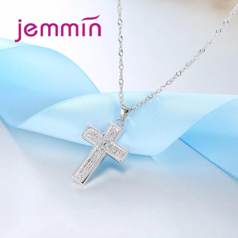 Классические простые крестовые подвески и ожерелья голубое огненное Опаловое