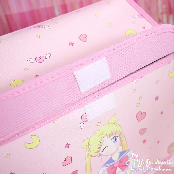 Мультяшная милая My Melody Cardcaptor Sakura Sailor Moon, косметичка для девочек, сумки для макияжа, игрушка, складная коробка для хранения, сумка-Органайзер