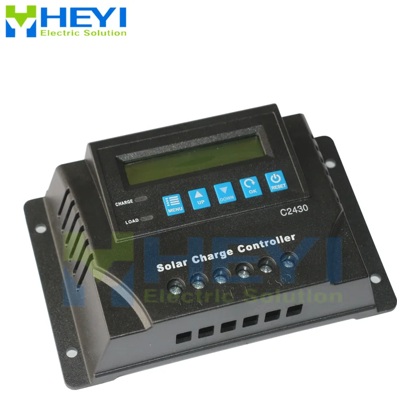 C4830-20 LCD контроллер заряда и разряда солнечной батареи 20A 48V Солнечный pwm защита от