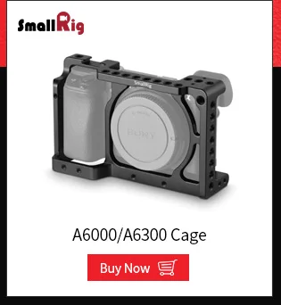 SmallRig DSLR камера адаптер холодного башмака(левая сторона) для sony A6100/A6000/A6300/A6400/A6500 камера установка для вспышки прикрепить свет 2342