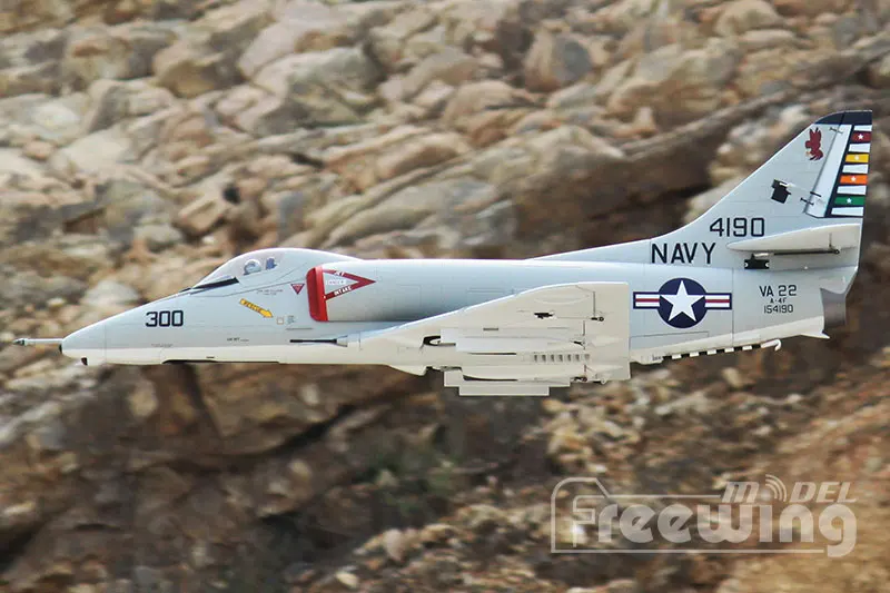 Freewing A-4E/F RC EDF Skyhawk самолет 80 мм EDF Vec пульт дистанционного управления PNP модель самолета самолет с неподвижным крылом