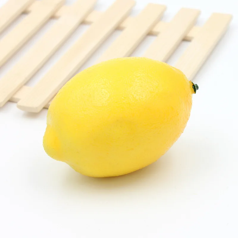 Искусственные имитации фруктов лимона сада для детского кухни украшения ручной