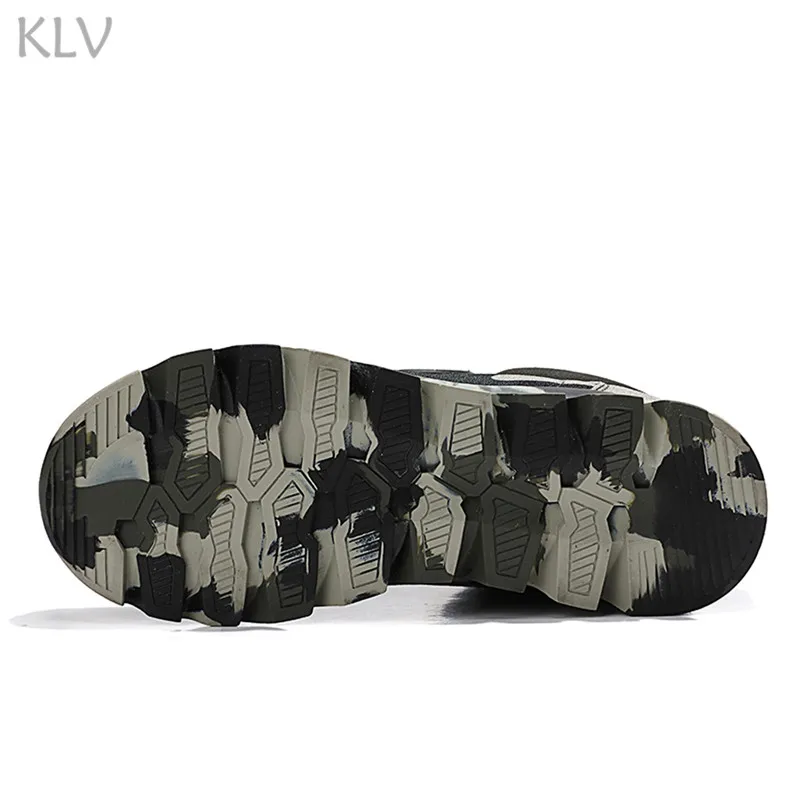 KLV/Лидер продаж; повседневная обувь для мужчин; сезон весна-осень; мужские кроссовки; Камуфляжный светильник; обувь на плоской подошве со шнуровкой; удобная обувь;#4