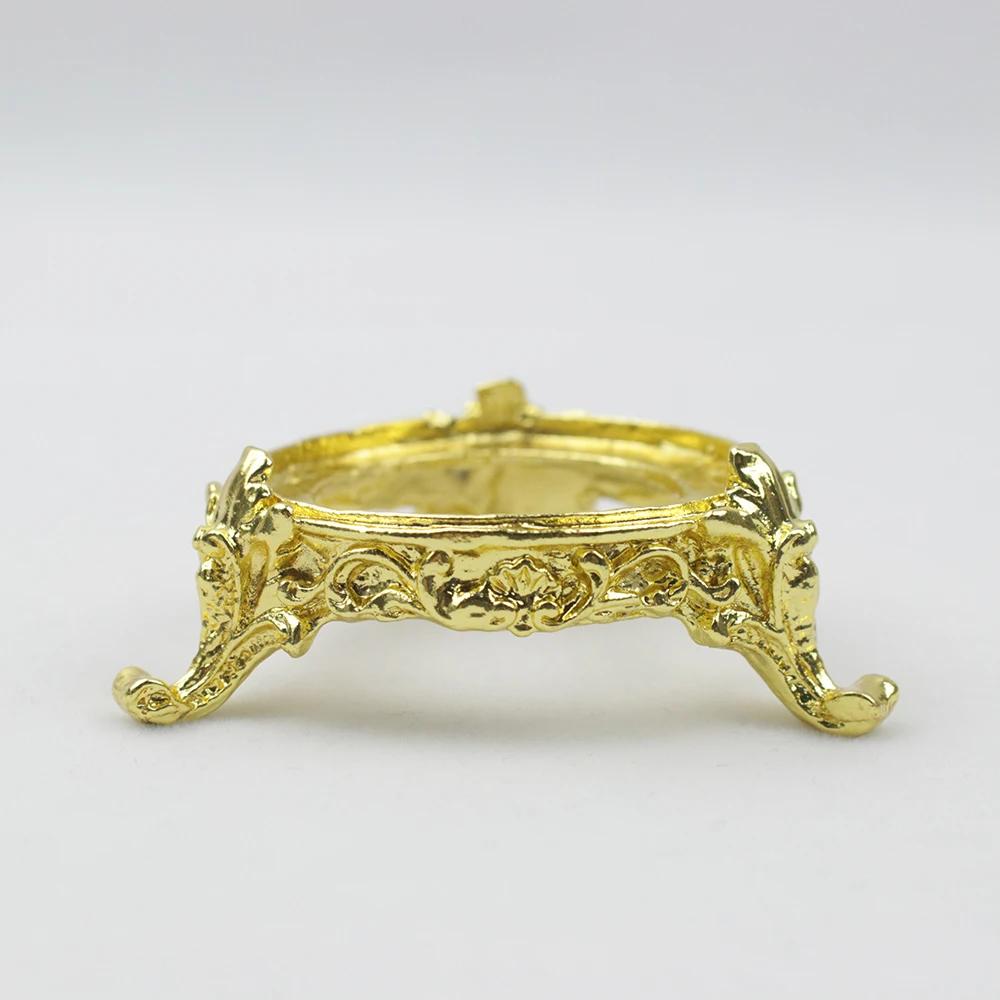 Металлическая подставка-Пьедестал Для фигурок круглой формы в винтажном стиле