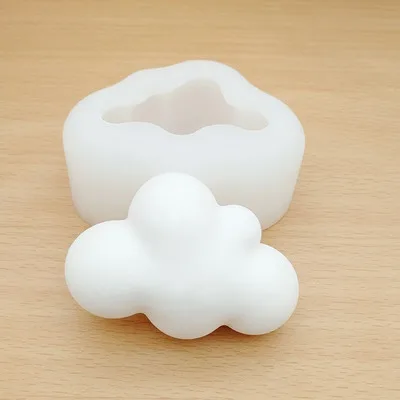 Sugarcraft 3D облако силиконовая форма помадка формы для украшения торта инструменты