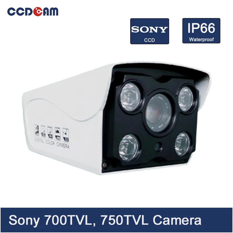 

Водонепроницаемая камера видеонаблюдения CCDCAM Sony 700tvl /750tvl