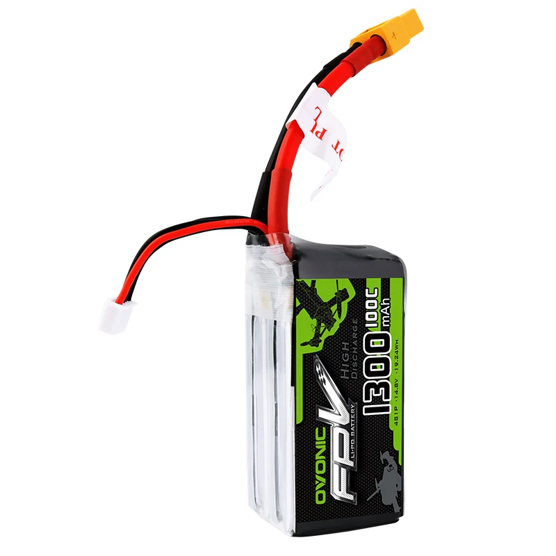 2 упаковки ovoic 1300mAh 100C Max 200C Lipo 4S 14,8 V батарея с разъемом XT60 для 250 FPV рамки RC Дрон Heli Quad Boat