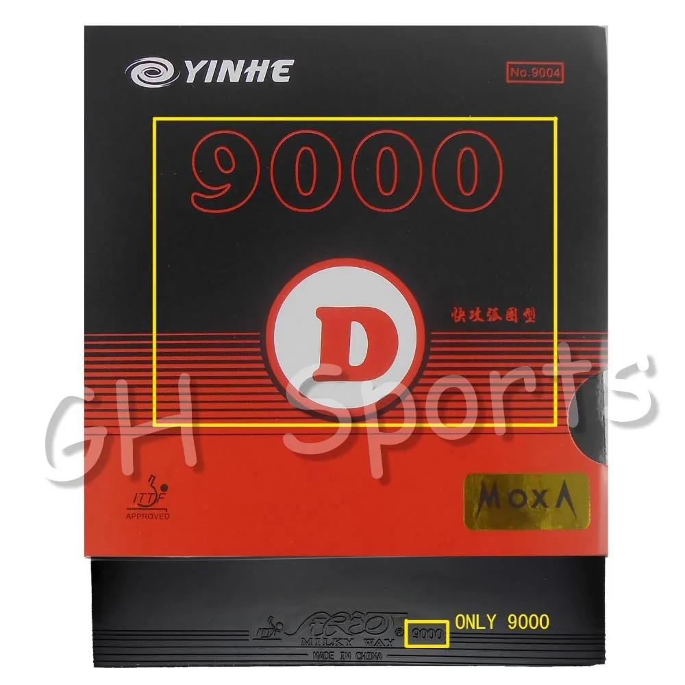 Pro настольным теннисом Combo ракетки: Galaxy YINHE T-11+ с 2x 9000D настольным теннисом Резиновая для пинг-понг