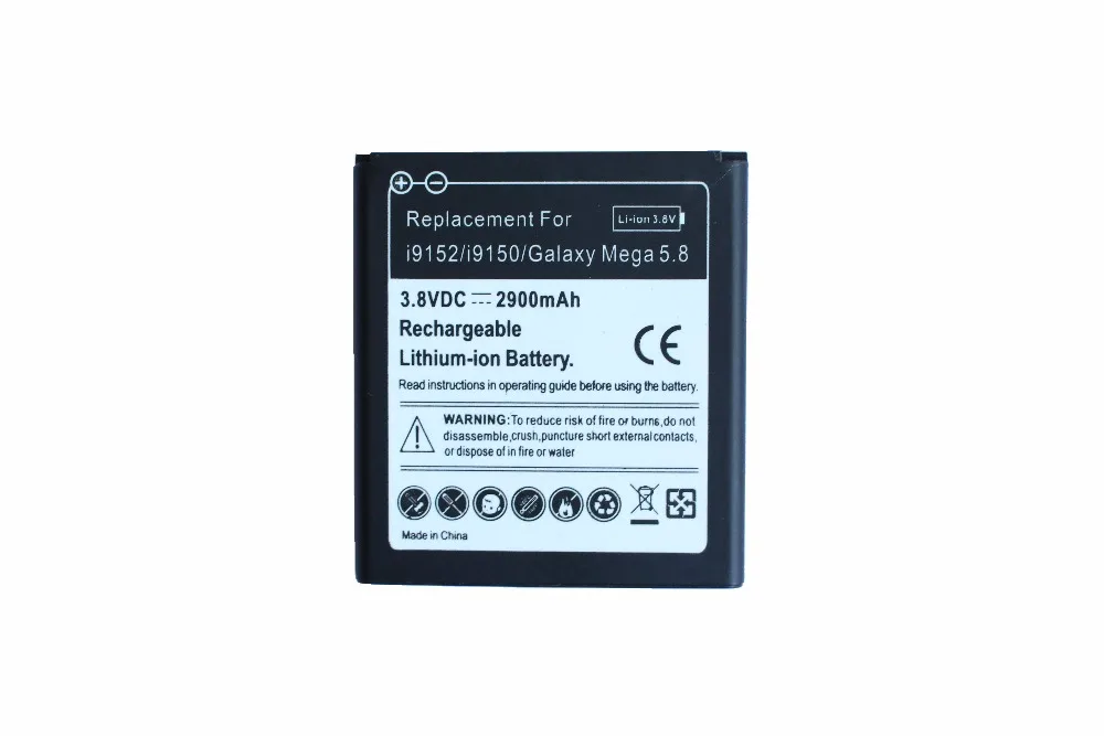 Сменный литийионный аккумулятор B650AC/E B600BE/C 2900 мА · ч для Samsung Galaxy Mega 5 8 I9150 I9152 I9508 I959