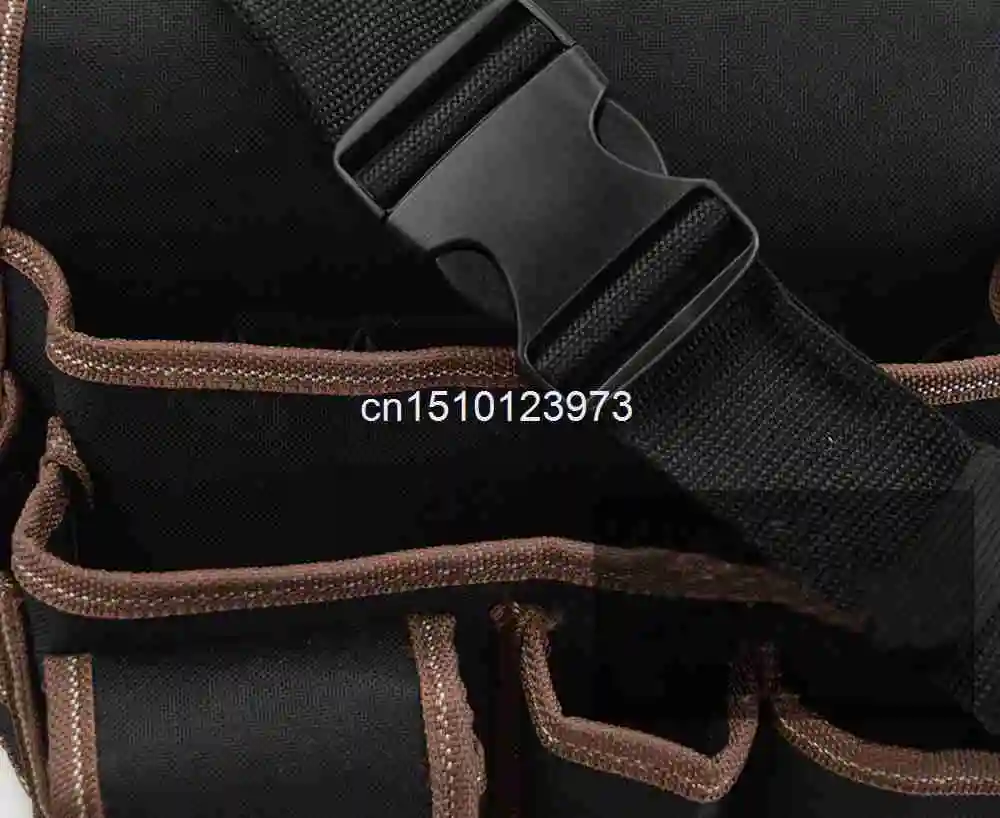 Electrician Hardware Maintenance Canvas Tool Bag Multifunction Belt Repair Pouch Oxford Cloth Waist Waterproof Carpenter Pockets |