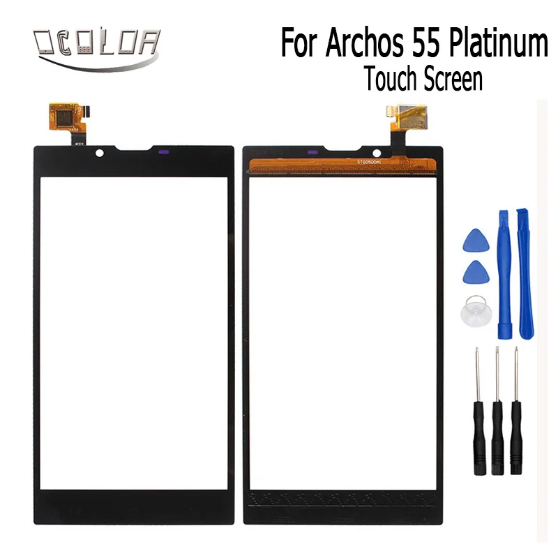 Ocolor для Archos 55 platinum Сенсорная панель объектива Замена мобильного + инструменты