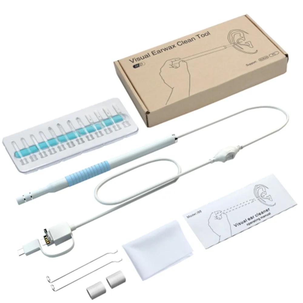 3in1 usb 5.5mm 3,9 мм/5,5 мм wifi/USB Ear pick эндоскоп водонепроницаемый отоскоп - Цвет: 3in1 usb 5.5mm