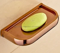 polished rose gold soap basket soap dish soap holder bathroom accessoriesbathroom toilet vanity nba871