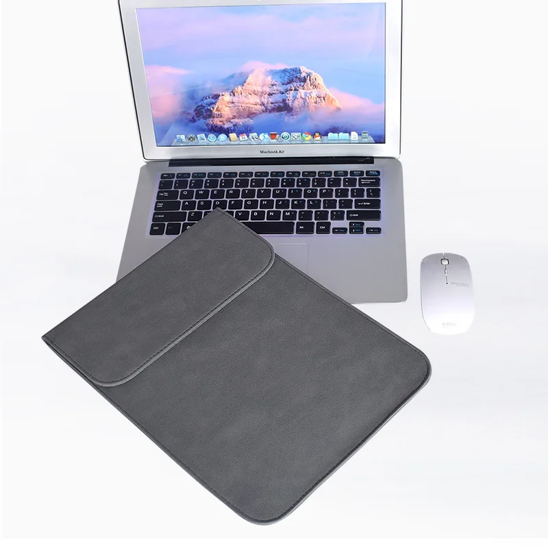 Чехол для ноутбука Macbook Air 11 13 Pro 15 Retina матовый чехол из искусственной кожи