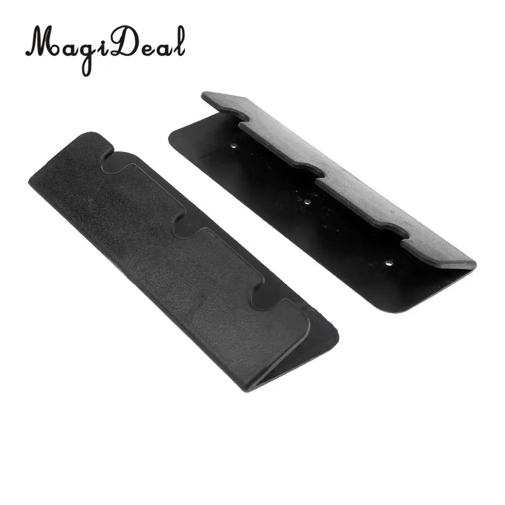 

MagiDeal MagiDeal Boat Seat Hook Clip for Inflatable Boat Rib Dinghy Kayak 2Pcs Black Kayaking Canoeing Rafting Accessories