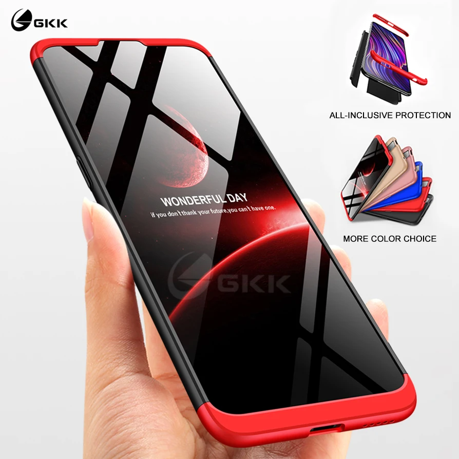GKK Роскошный чехол для vivo v15 pro Жесткий ПК Матовый ударопрочный 3 в 1 дизайн 360