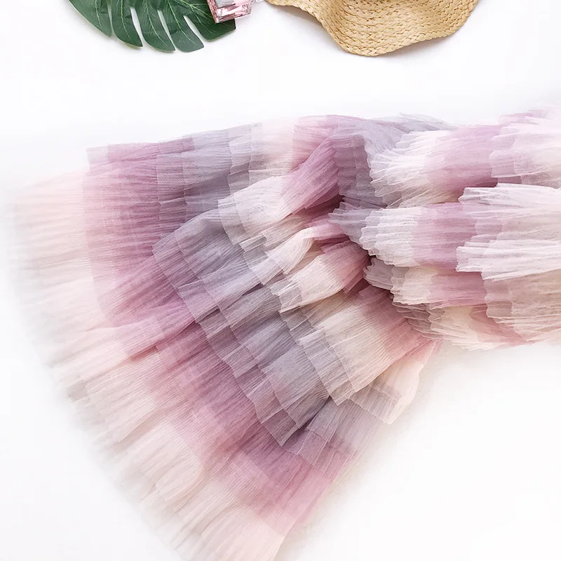 Fitaylor женские длинные юбки из тюлевой ткани Высокая талия сладкий многоцветный