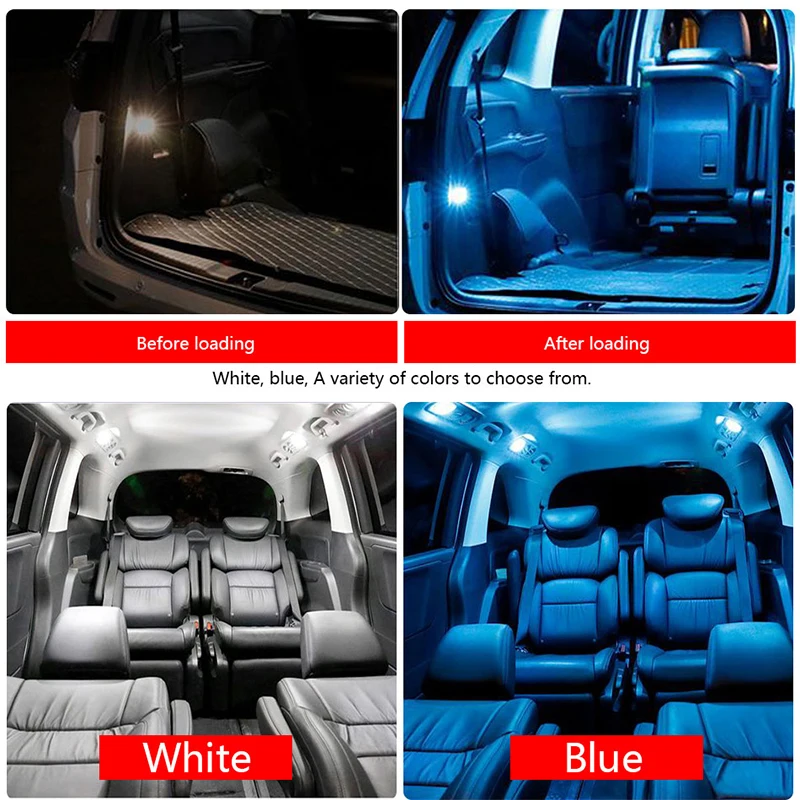 Carlitek T10 W5W светодиодный клиновидный для салона купольная лампа автомобиля