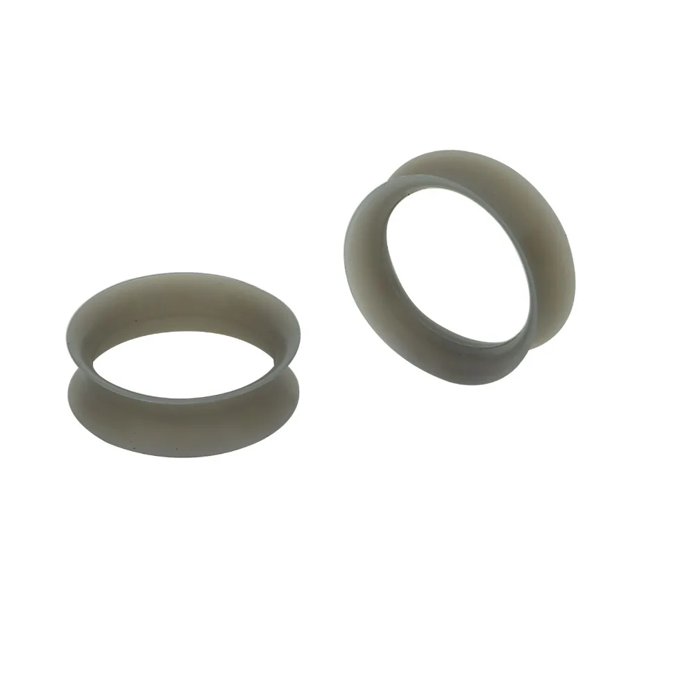 1 Пара Беруши Плоть Туннели Высокое Качество Пирсинг Тонкие Гибкие Силиконовые