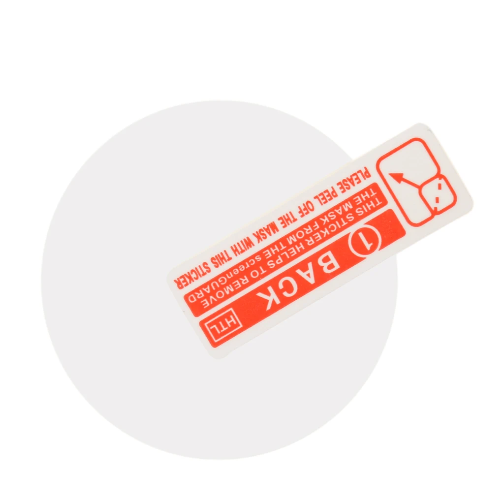 Премиум 9H твердость защита экрана Закаленное стекло пленка для 35 мм Dia умные часы