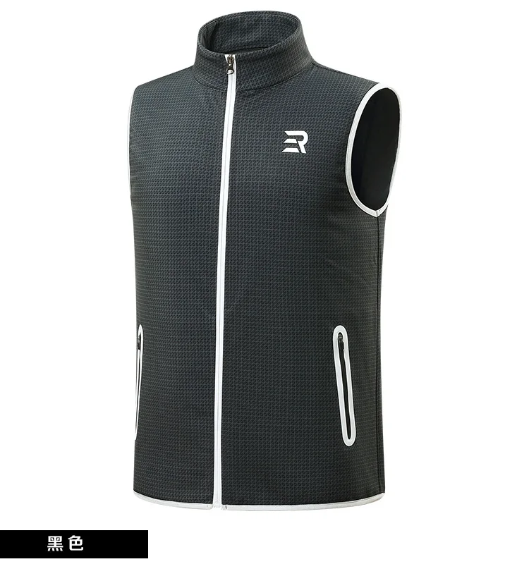 High Quality Mens Golf Vest Fleece Sportswear Brand Fashion Vest Jacket Golf Male Training Clothes/tennis Wear Soft Comfortable