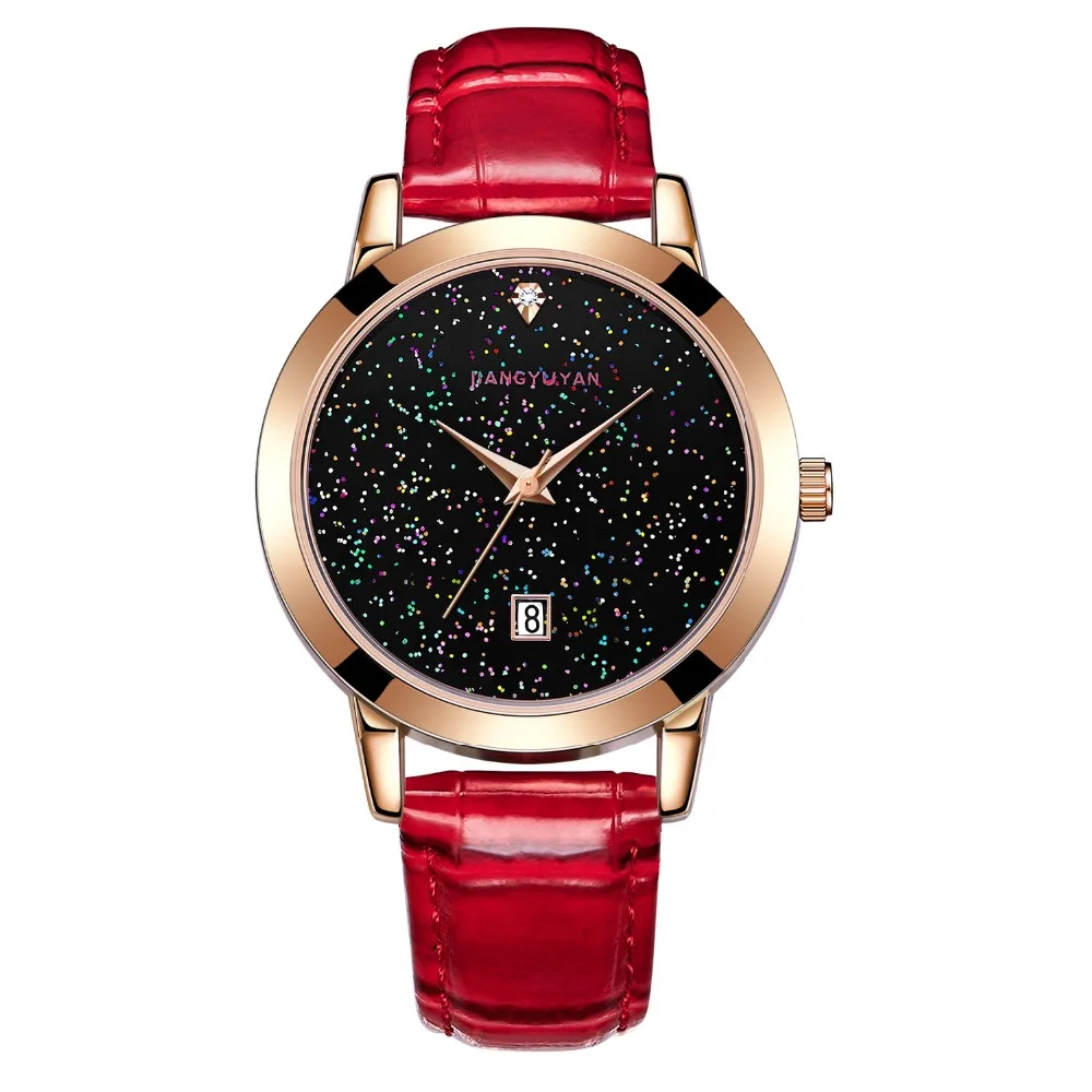 Звездное небо часы дамы Montre Femme для женщин кварцевые модные Элитный бренд алмаз