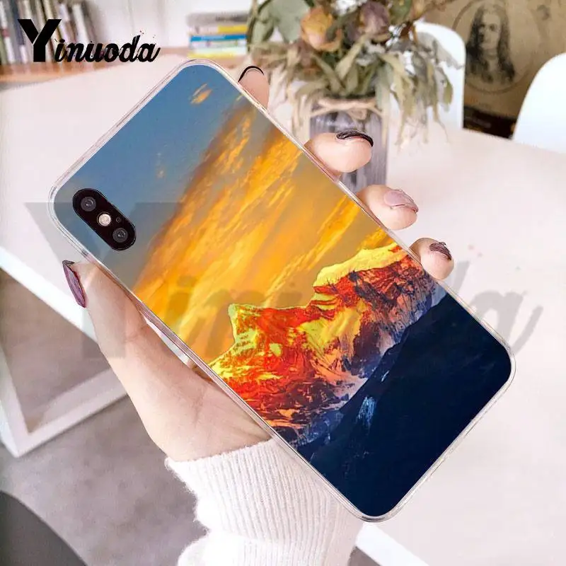 Чехол Yinuoda для iphone 7 6 X прозрачный чехол телефона iPhone 8 6S Plus 10 5|Бамперы| |
